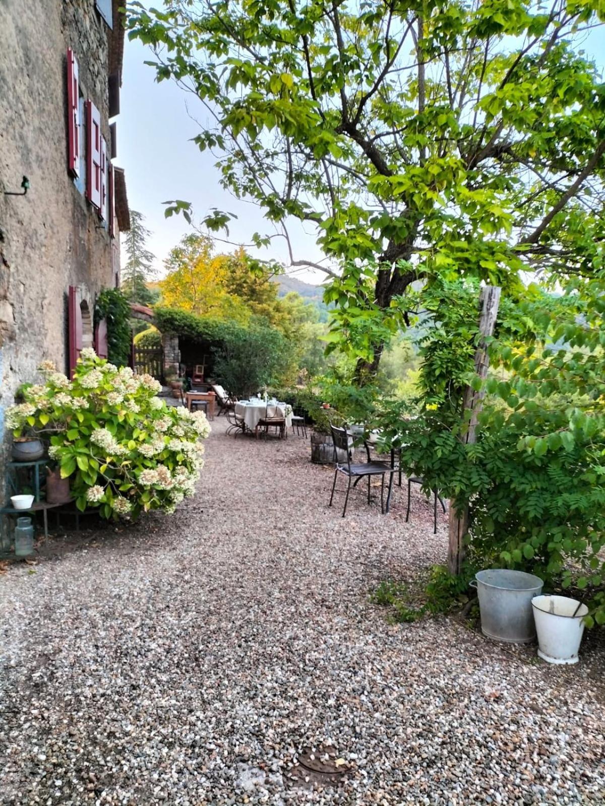 Chambre D'Hote Dans Mas Proche Anduze Cevennes Avec Piscine Mialet  Exterior foto