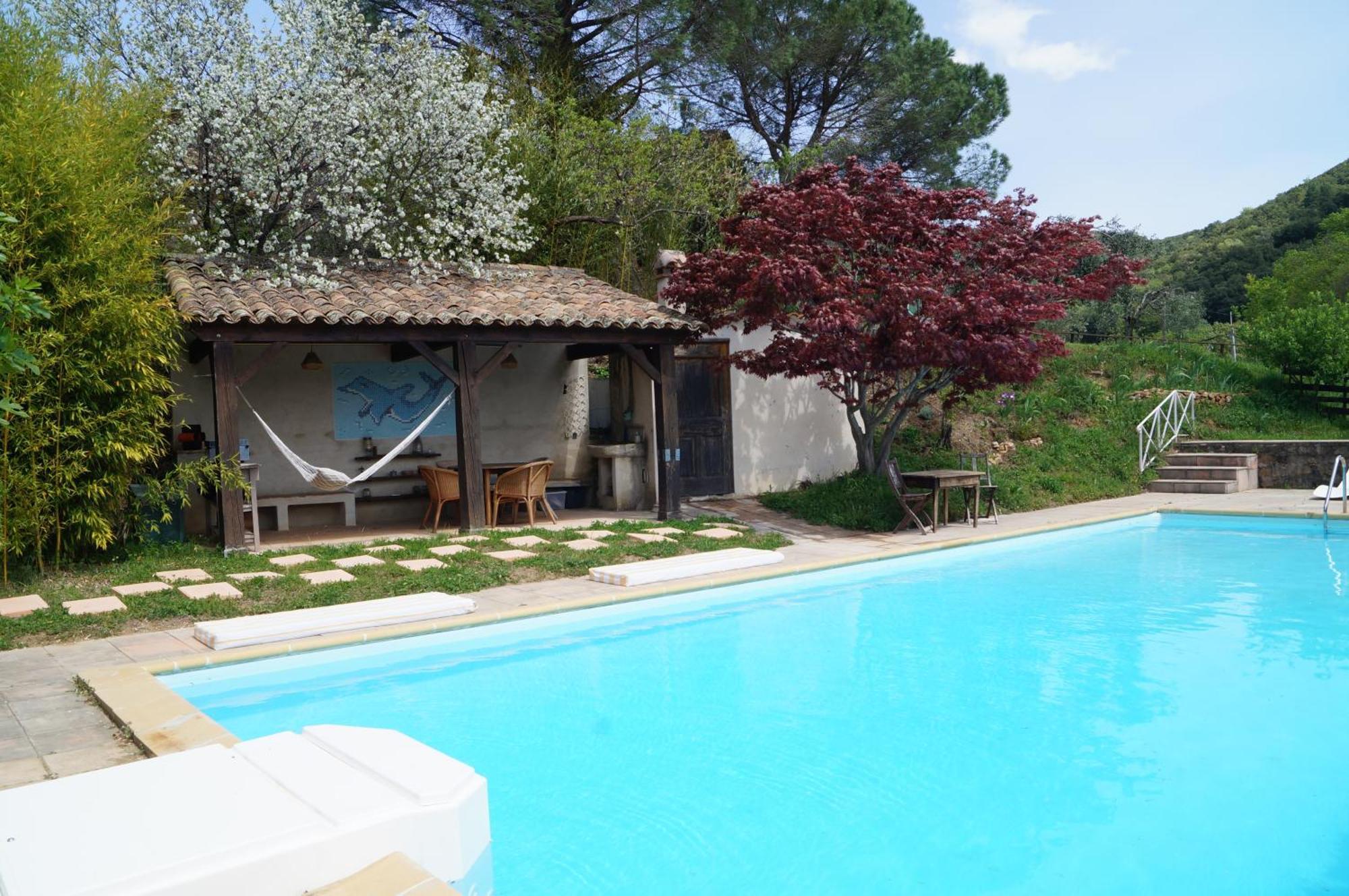 Chambre D'Hote Dans Mas Proche Anduze Cevennes Avec Piscine Mialet  Exterior foto