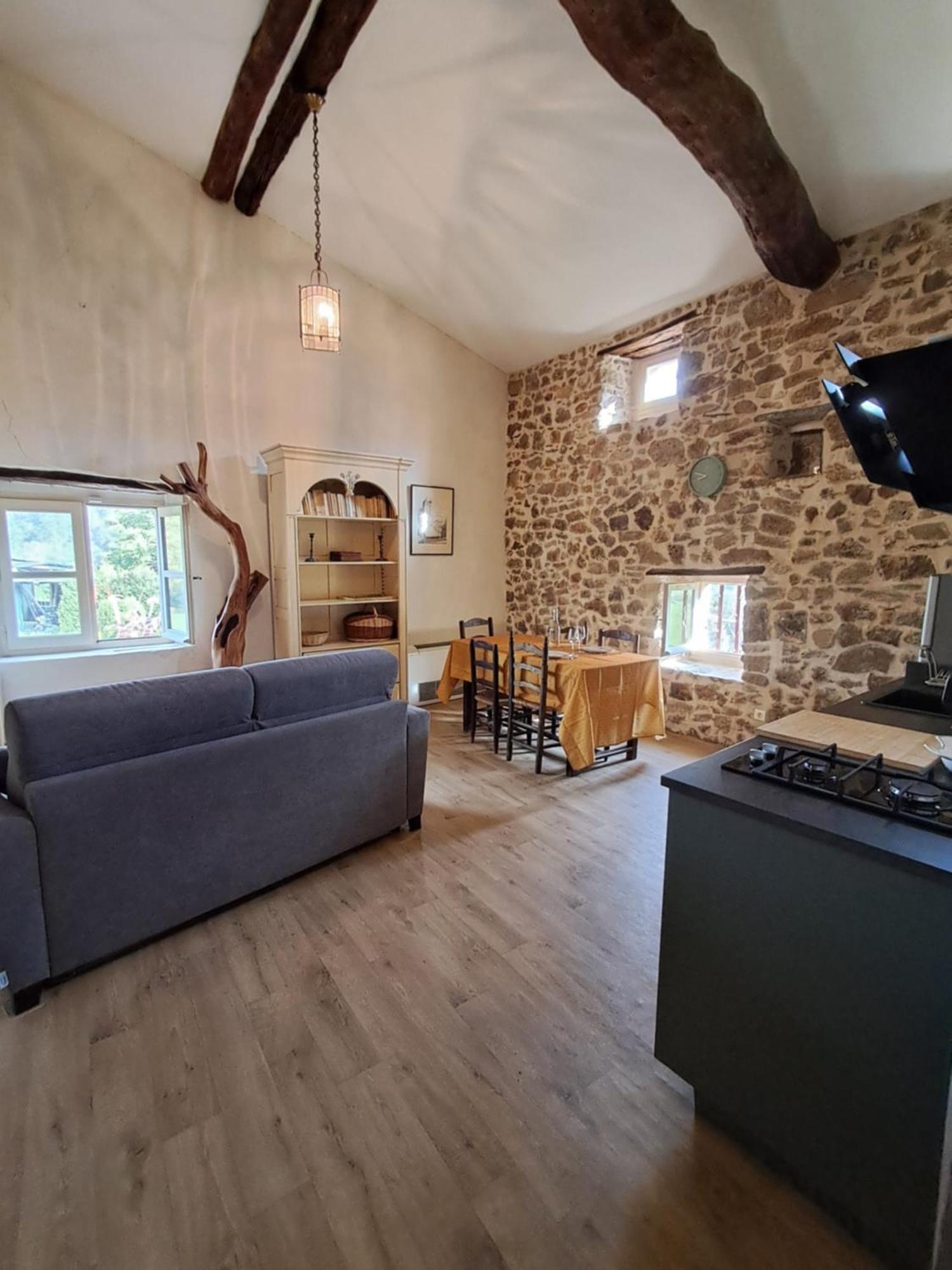 Chambre D'Hote Dans Mas Proche Anduze Cevennes Avec Piscine Mialet  Exterior foto